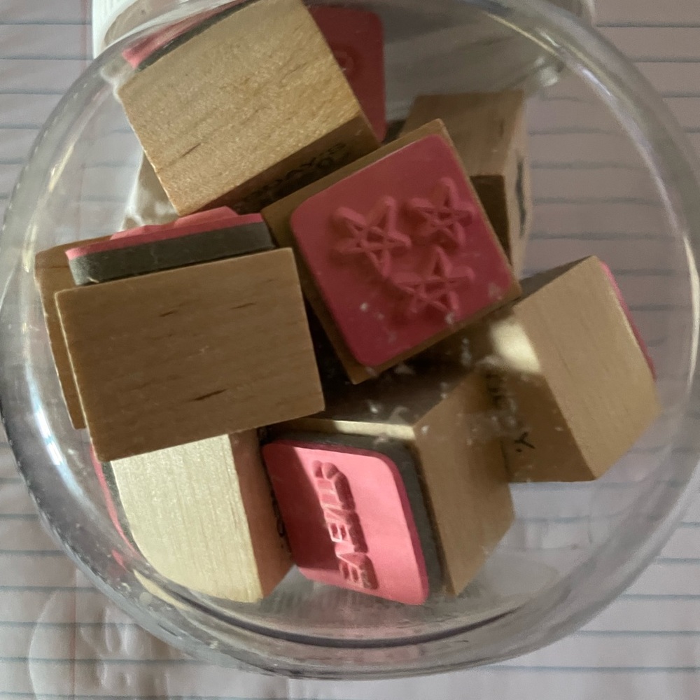 Brand New CraftSmart 12pc Stamp Set